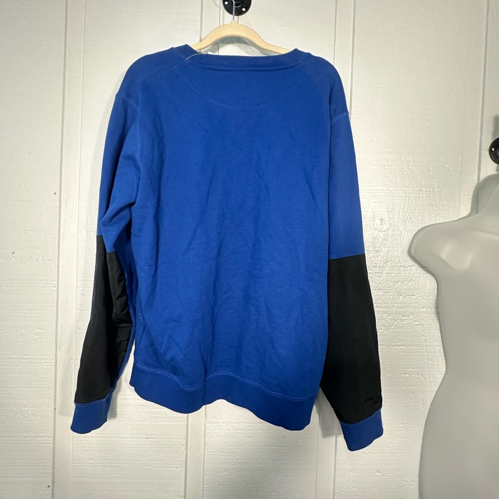 Coach Men’s Blue and Black Sweatshirt Size XL GUC - Picture 6 of 8